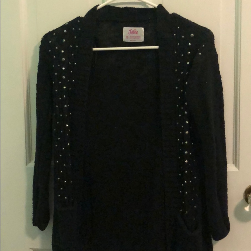 Black girls cardigan